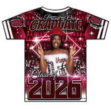 Load image into Gallery viewer, “Vonna” Custom Designed Graduation shirt
