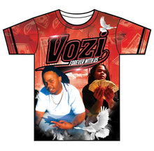 Load image into Gallery viewer, "Vozi 26" Custom Designed Memorial 3D Baseball Jersey
