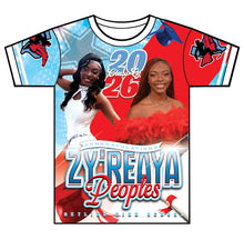 Load image into Gallery viewer, “Zyreaya” Custom Designed Graduation shirt
