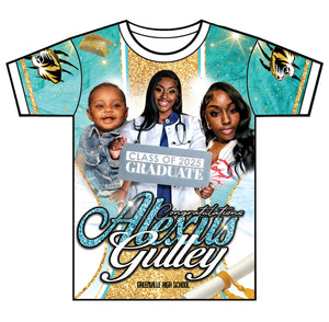 “Alexus G” Custom Designed Graduation shirt