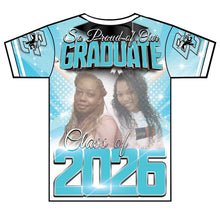 Load image into Gallery viewer, “Cherrish” Custom Designed 3D Graduation shirt
