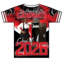 Load image into Gallery viewer, “Imori” Custom Designed 3D Graduation shirt
