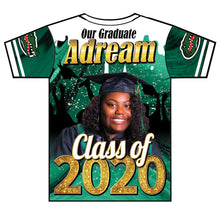 Load image into Gallery viewer, &quot;Drip&quot; Custom Designed Graduation 3D shirt
