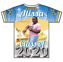 Load image into Gallery viewer, &quot;Dazed&quot; Custom Designed Graduation 3D shirt
