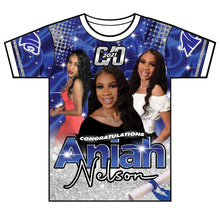 Load image into Gallery viewer, &quot;Aniah Nelson&quot; Custom Designed Graduation 3D shirt
