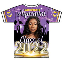 Load image into Gallery viewer, &quot;Aquemini&quot; Custom Designed Graduation 3D shirt
