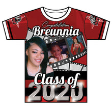 Load image into Gallery viewer, &quot;Captured Moments&quot; Custom Designed Graduation 3D shirt
