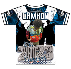 "Camron" Custom Designed Graduation 3D shirt