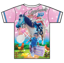 Load image into Gallery viewer, &quot;Farm House&quot; Custom Designed Birthday 3D shirt
