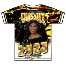 Load image into Gallery viewer, &quot;Chassity&quot; Custom Designed Graduation 3D shirt
