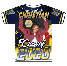 Load image into Gallery viewer, &quot;Abstract&quot; Custom Designed Graduation 3D shirt
