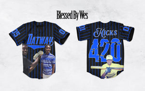 "Datway 2022" Custom Designed Birthday 3D Baseball Jersey