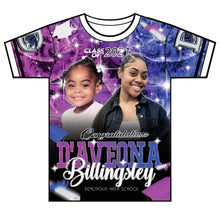Load image into Gallery viewer, &quot;D&#39;Aveona&quot; Custom Designed Graduation 3D shirt
