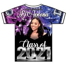 Load image into Gallery viewer, &quot;D&#39;Aveona&quot; Custom Designed Graduation 3D shirt
