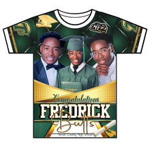 Load image into Gallery viewer, &quot;Fredrick&quot; Custom Designed Graduation 3D shirt
