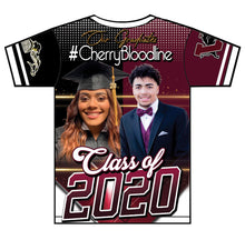 Load image into Gallery viewer, &quot;2 Schools&quot; Custom Designed Graduation 3D shirt
