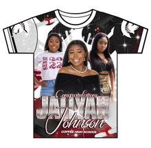 Load image into Gallery viewer, &quot;Jaliyah Johnson&quot; Custom Designed Graduation 3D shirt
