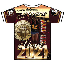 Load image into Gallery viewer, &quot;Jermera&quot; Custom Designed Graduation 3D shirt
