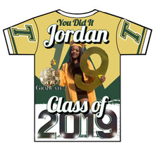 Load image into Gallery viewer, &quot;Sports Edition&quot; Custom Designed Graduation 3D shirt
