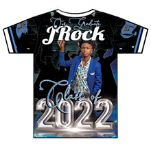 Load image into Gallery viewer, &quot;JRock&quot; Custom Designed Graduation 3D shirt
