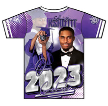 Load image into Gallery viewer, &quot;Kenyatta&quot; Custom Designed Graduation 3D shirt
