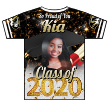 Load image into Gallery viewer, &quot;Fireworks&quot; Custom Designed Graduation 3D shirt
