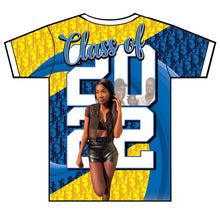 Load image into Gallery viewer, &quot;Dior&quot; Custom Designed Graduation 3D shirt
