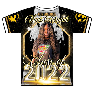 "Maur'Keriyah" Custom Designed Graduation 3D shirt