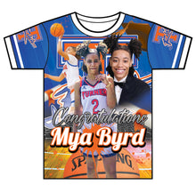 Load image into Gallery viewer, &quot;Queen of the Court&quot; Custom Designed Graduation 3D shirt
