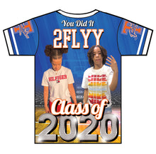 Load image into Gallery viewer, &quot;Queen of the Court&quot; Custom Designed Graduation 3D shirt
