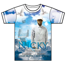 Load image into Gallery viewer, &quot;No Turning Back&quot; Custom Designed Memorial 3D shirt

