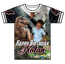 Load image into Gallery viewer, &quot;Jurassic Park&quot; Custom Designed Birthday 3D shirt
