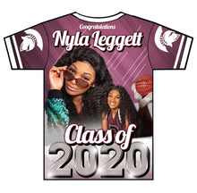 Load image into Gallery viewer, &quot;Glamorous&quot; Custom Designed Graduation 3D shirt
