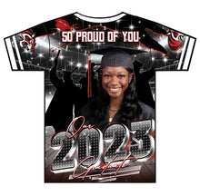 Load image into Gallery viewer, &quot;Rikyia&quot; Custom Designed Graduation 3D shirt
