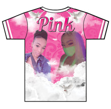 Load image into Gallery viewer, &quot;Pink Skies&quot; Custom Designed Memorial 3D shirt
