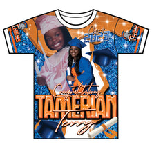 Load image into Gallery viewer, &quot;Tamerian&quot; Custom Designed Graduation 3D shirt

