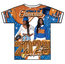 Load image into Gallery viewer, &quot;Tamerian&quot; Custom Designed Graduation 3D shirt
