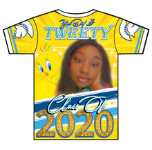 Load image into Gallery viewer, &quot;Tweety&quot; Custom Designed Graduation 3D shirt

