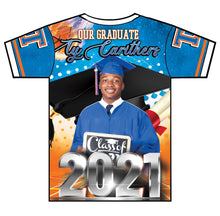 Load image into Gallery viewer, &quot;Ty Carithers&quot; Custom Designed Graduation 3D shirt
