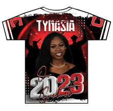 Load image into Gallery viewer, &quot;T Reeves&quot; Custom Designed Graduation 3D shirt
