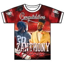 Load image into Gallery viewer, &quot;Clutch&quot; Custom Designed Graduation 3D shirt
