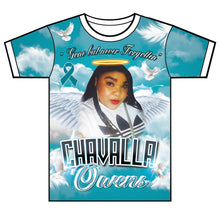 Load image into Gallery viewer, &quot;Ribbon in the Skies&quot; Custom Designed Memorial 3D shirt
