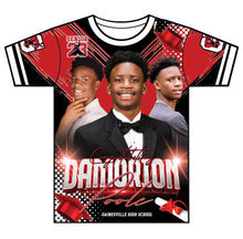 Load image into Gallery viewer, &quot;Damorion&quot; Custom Designed Graduation 3D shirt
