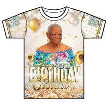 Load image into Gallery viewer, &quot;Eleanor 85th Birthday&quot; Custom Designed Birthday 3D shirt
