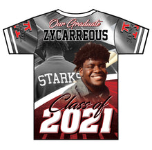 Load image into Gallery viewer, &quot;Zycarreous&quot; Custom Designed Graduation 3D shirt

