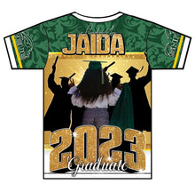 Load image into Gallery viewer, &quot;J. Woods&quot; Custom Designed Graduation 3D shirt
