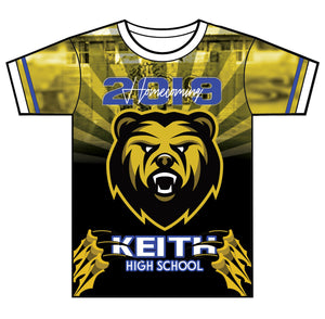 "Represent" Custom Designed Class Reunion 3D shirt