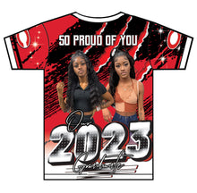 Load image into Gallery viewer, &quot;Rowles&quot; Custom Designed Graduation 3D shirt
