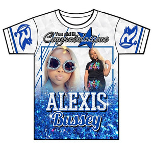 "My Own Frame" Custom Designed Graduation 3D shirt